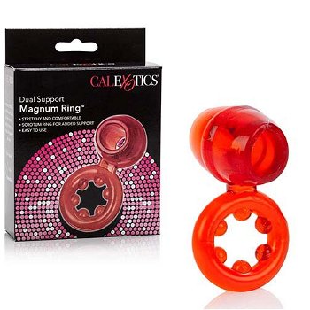 CalExotics Dual Support Magnum Ring erekčný krúžok