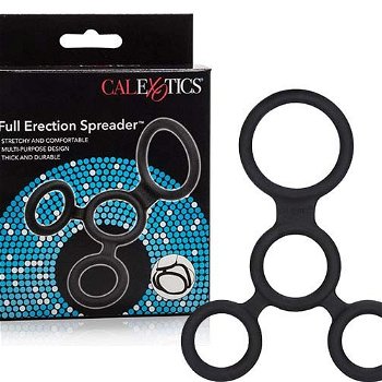 CalExotics Full Erection Spreader krúžky na penis a semenníky