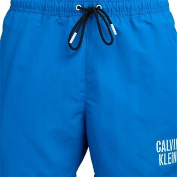 Calvin Klein INTENSE POWER-MEDIUM DOUBLE WB Pánske kúpacie  šortky, modrá, veľkosť