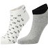 Calvin Klein SNEAKER 2P Pánske ponožky, sivá, veľkosť