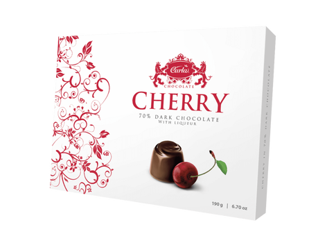 Carla Cherry Višne v čokoláde 190 g