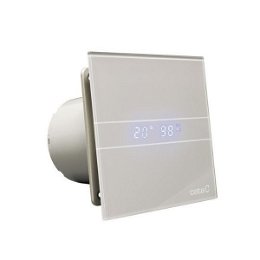 CATA - E-100 GSTH kúpeľňový ventilátor axiálny s automatom,4W/8W,potrubie 100,striebo 00900600