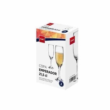 Cegeco Pohár na šampanské CoK Emperador 215ml 2ks