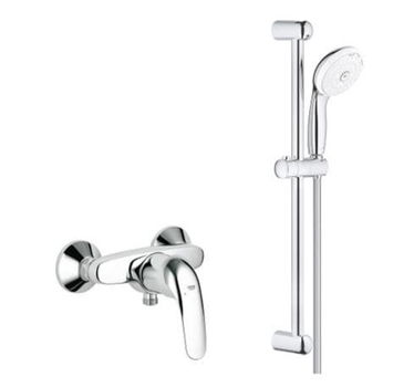 Cenovo zvýhodnený Grohe set pákovej batérie Euroeco 32740000 so sprchovacím setom 27794001