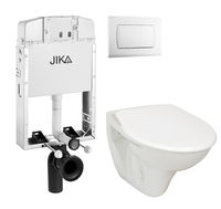 Cenovo zvýhodnený závesný WC set Jika na zamurovanie + WC Jika Nila KMPLJIKA