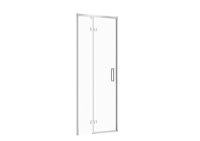 CERSANIT - Sprchové dvere LARGA chróm 80X195, ľavé, číre sklo S932-119