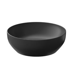 CERSANIT - Umývadlo na dosku LARGA ROUND ANTHRACITE MAT (40X40) K677-019