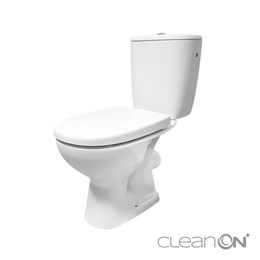 CERSANIT - WC KOMBI 613 ARTECO 010 3/5 NEW CLEANON + DUROPLAST SEDADLO SOFTCLOSE K667-052