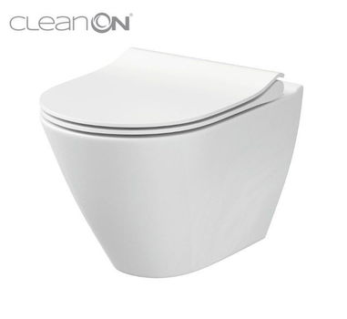 CERSANIT - WC MISA CITY OVAL NEW CLEANON K35-025