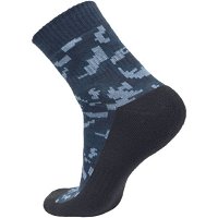 CERVA NEURUM CAMOU Pánske ponožky, tmavo modrá, veľkosť