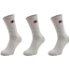 Champion 3PK CREW SOCKS Unisexové ponožky, sivá, veľkosť