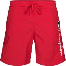 Champion LEGACY Pánske plavecké šortky, červená, veľkosť