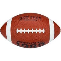 Chicago Large míč pro americký fotbal hnědá Velikost míče: č. 5