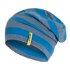 Čiapka Sensor Merino Wool modrá pruhy 16200197