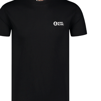 Čierne pánske tričko z organickej bavlny NATURE NBSMT7830_CRN