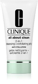 Clinique Exfoliačný čistiaci gél All About Clean (2-in-1 Clean ser + Exfoliating Jelly) 150 ml