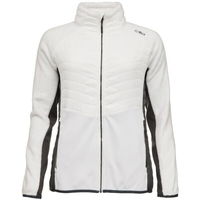 CMP WOMAN JACKET HYBRID Dámska hybridná bunda, biela, veľkosť