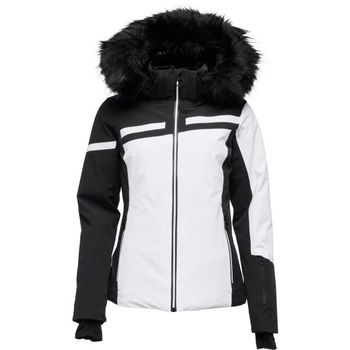 CMP WOMAN JACKET ZIP HOOD Dámska lyžiarska bunda, biela, veľkosť