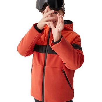 Colmar JUNIOR BOY SKI JACKET Chlapčenská lyžiarska bunda, oranžová, veľkosť