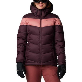 Columbia ABBOTT PEAK™ II INSULATED JACKET Dámska lyžiarska bunda, vínová, veľkosť