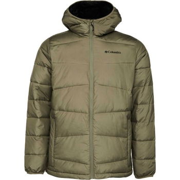 Columbia FIVEMILE BUTTE HOODED JACKET Pánska zimná bunda, khaki, veľkosť