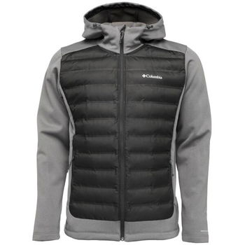 Columbia OUT-SHIELD INSULATED FULL ZIP HOODIE Pánska hybridná bunda, tmavo sivá, veľkosť