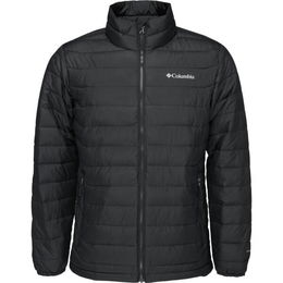 Columbia POWDER LITE JACKET Pánska zimná bunda, čierna, veľkosť