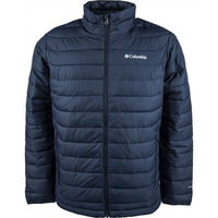 Columbia POWDER LITE JACKET Pánska zimná bunda, tmavo modrá, veľkosť