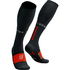 Compressport FULL SOCKS WINTER RUN Teplé kompresné lyžiarske podkolienky, čierna, veľkosť