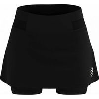 Compressport PERFORMANCE SKIRT W Dámska bežecká sukňa, čierna, veľkosť