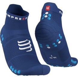 Compressport PRO RACING SOCKS V4.0 RUN Bežecké ponožky, modrá, veľkosť
