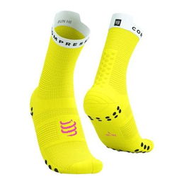 Compressport PRO RACING SOCKS V4.0 RUN Bežecké ponožky, žltá, veľkosť