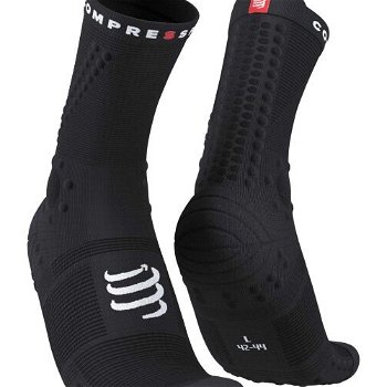 Compressport PRO RACING SOCKS v4.0 TRAIL Bežecké ponožky, čierna, veľkosť