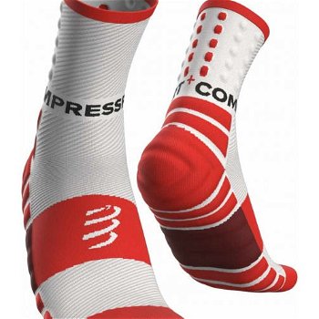 Compressport SHOCK ABSORB SOCKS Bežecké ponožky, biela, veľkosť