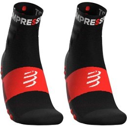 Compressport TRAINING SOCKS 2-PACK Športové ponožky, čierna, veľkosť