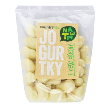 Country Life Jogurtky s kešu orechmi 100 g