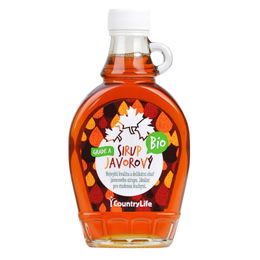 Country life Sirup javorový Grade A BIO 250 ml