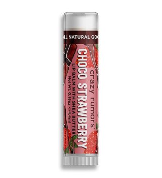 Crazy Rumors Balzam na pery Choco Strawberry (Lip Balm) 4,4 ml
