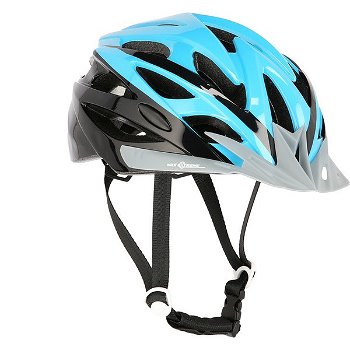 Cyklistická prilba NILS Extreme MTW210 modro-čierna
