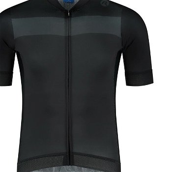 Cyklistický dres Rogelli Prime čierno/sivý ROG351437
