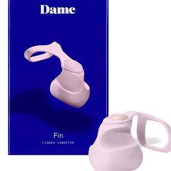 Dame Products Fin Finger Vibrator Quartz