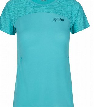 Dámske bežecké tričko Kilpi AMELI-W tyrkysové