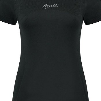 Dámske funkčné tričko Rogelli Essential čierne ROG351375