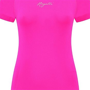 Dámske funkčné tričko Rogelli Essential ružové ROG351378