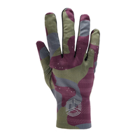 Dámske gravel rukavice Silvini Saltara WA2298 plum-olive