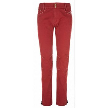 Dámske outdoorové nohavice Kilpi DANNY-W tmavo červené