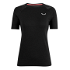 Dámske termo oblečenie tričko Salewa Cristallo warm merino responsive black out 28208-0910
