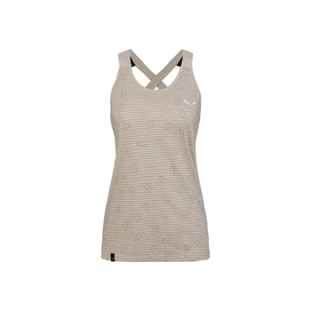 Dámske tielko Salewa LAVAREDO HEMP W GRAPHIC TANK TOP 28535-7260