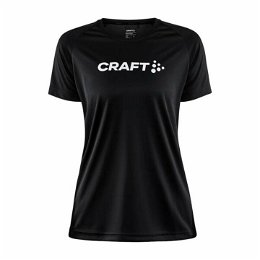 Dámske tričko CRAFT CORE Unify Logo čierna 1911785-999000