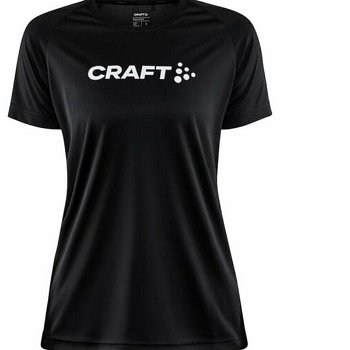 Dámske tričko CRAFT CORE Unify Logo čierna 1911785-999000